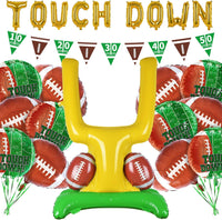 Football Party Supplies Kit - A 1set