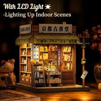 Fsolis Book Nook Kit Booknook Bookshop - Antique Bookery of Kyoto - image 2