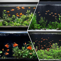 Aquarium Background Paper Decor Fish Tank Backdrop Wallpaper - Matte finish / 19.7”H×59.1"L - image 4