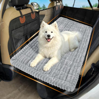 Dog Car Bed, Non-Slip Backseat Dog Bed Mat 50" L×24.6" W – Essentials for Dogs - Light Grey / Medium (50"L×24.6"W)