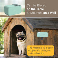 SVD.PET Dog Poop Bag Dispenser, Wall Mount Waste Bag Dispenser - Spearmint / 1 Dispenser only - image 2