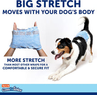Hartz Comfitables Disposable Male Dog Wraps Stretchy Waistband - Value Pack / Small - image 3