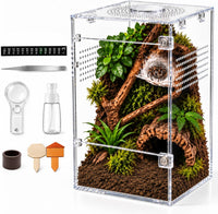 Jumping Spider Enclosure Starter Kit - Clear / Large