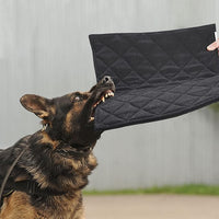 MABOZOO Indestructible Dog Bed, Chew Proof Crate Pad for Aggressive Chewers, Machine Washable Quilted Mat, Durable for Medium Dogs, Black Kennel Pad (28x41 in)