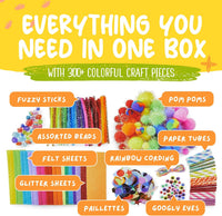 Kid Made Modern Arts and Craft Kit - Rainbow Craft Kit - image 4