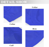 2 Pack Solid Color Dog Shirts, Lightweight, Quick Dry - Gray,Blue / XS (9.5'' Chest) - image 4