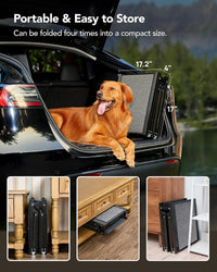 Dog Ramp for Cars, 71" L × 17.2" W, Extra-Long Foldable – Essentials for Dogs - Upgraded 63'' L x 19.7" W - image 2
