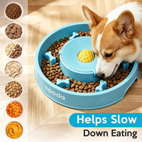 Slow Feeder Dog Bowls, Fun Slow Feeding & Lick Bowl with Rolling Ball – Essentials for Dogs - image 3