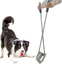 Heavy Duty Pooper Scooper 38" Stainless Steel Long Handle Dog Pooper