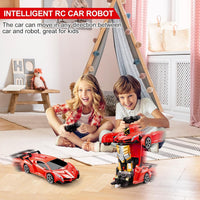 Blackma Transform Rc Cars for Boys 4-7 8-12 - Red - image 2