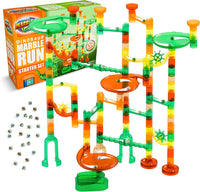 Marble Genius Marble Run Starter Set STEM Toy for Kids Ages 4-12 – Fun for Kids & Family - Dinosaur