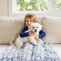 Luciphia 1 Pack 3 Blankets Super Soft Fluffy Premium Cute Cat Pattern - Blue/Pink/Yellow / 41x31 inch (Pack of 3) - image 4