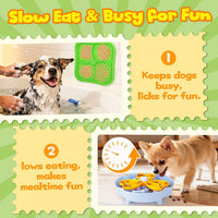 Forfon 9 Pack Dog Enrichment Toy Set with Puzzle Toy & Lick Mats – Essentials for Dogs - Curated Dog Puzzle Toys - image 3