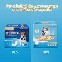 HONEY CARE All-Absorb A26 Male Dog Wrap - 1 / Large (Pack of 2) - image 2