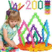NEOACT 200PCS Building Blocks Kids STEM Toys - Ne-200p