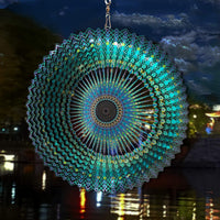 FONMY Wind Spinner Mandala Starry Sky 12 inch 3D Stainless Steel - 12inch / Mdl10 - image 4