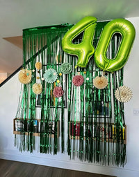 Number Balloons 1st Birthday Decorations - Light Green / Number 3 - image 2