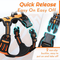 Eagloo Dog Harness for Large Dogs - Large / Orange - image 2