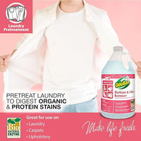 OdoBan Professional Cleaning and Odor Control Solutions, Ready-to-Use Biostain and Odor Remover, Made in the USA, 32 oz Spray Bottle and 1 Gallon