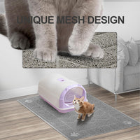 Cat Litter Box Mat, 47" x 35" Large Waterproof Litter Trapping Mat – Daily Care for Cats - Grayish / X-Large（35" x 24" ) - image 3