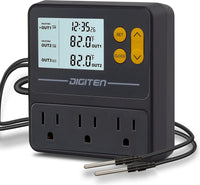 DIGITEN Day-Night Reptile Temperature Controller with Timer – Essentials for Reptiles And Amphibians