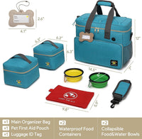 Dog Travel Bag – Essentials for Dogs - Sea Blue - image 4