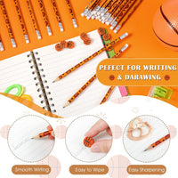 Tinlade 72 Pcs Sports Pencils and Erasers for Boys, Party Favors – Fun for Kids & Family - Basketball - image 2