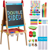 Blue Squid Art Easel for kids Paper Roll x 3 - XL Multicolor