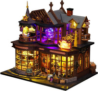 OZJAY Warm Christmas Lodge miniature house kit for adults with LED lights - view 10