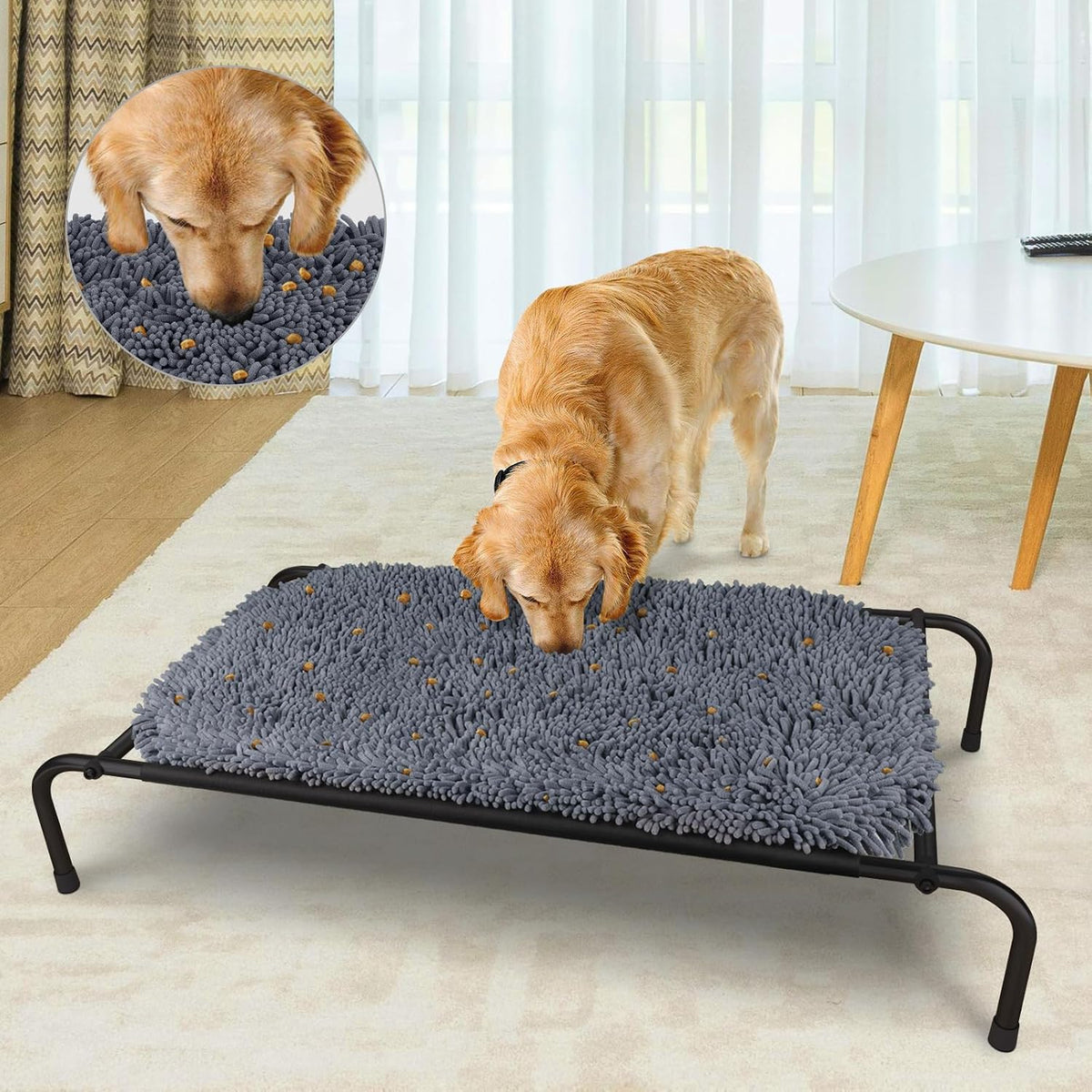 Snuffle Mat for Dogs, Interactive Puzzle Toys Feeding Games for Pets – Essentials for Dogs - 23'' x 40''