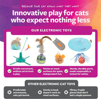 SmartyKat Chickadee Chirp Electronic Sound Cat Toy - One Size / Chickadee Chirp - image 4