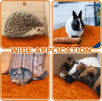 4 Pack Self Heating Cat Pad Self Warming Dog Mat - 19 x 27.5 Inch / Orange - image 3