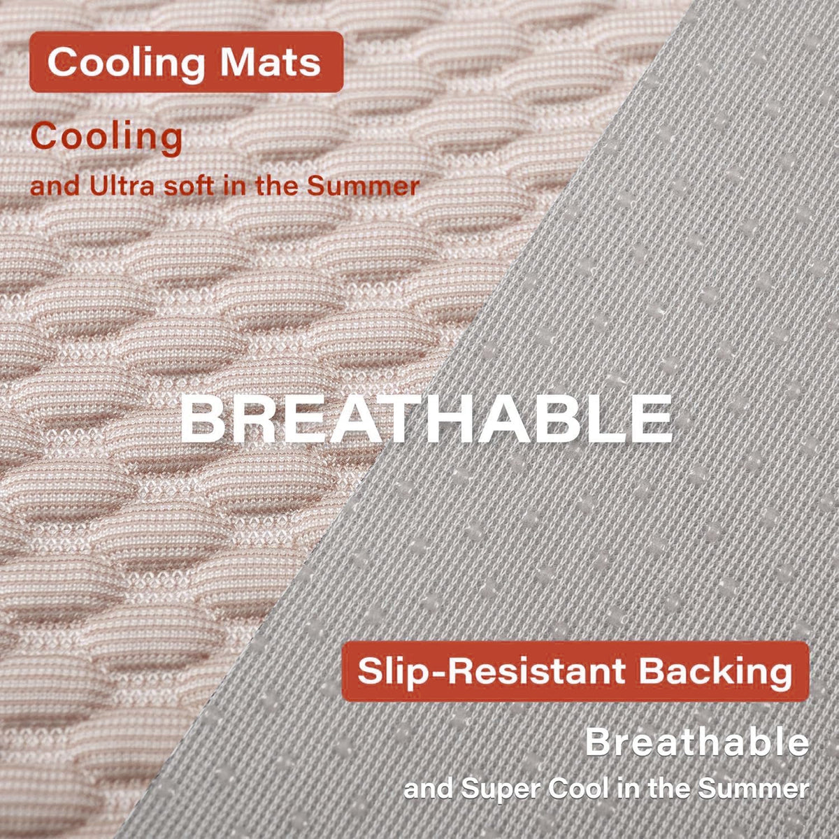 MICROCOSMOS Dog Sleeping Pad & Pet Cooling Mat - 36" x 36" / Brown - image 4