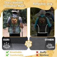 WOYYHO Pet Dog Carrier Backpack - H-Army Green / Large(10-14lbs) - image 2