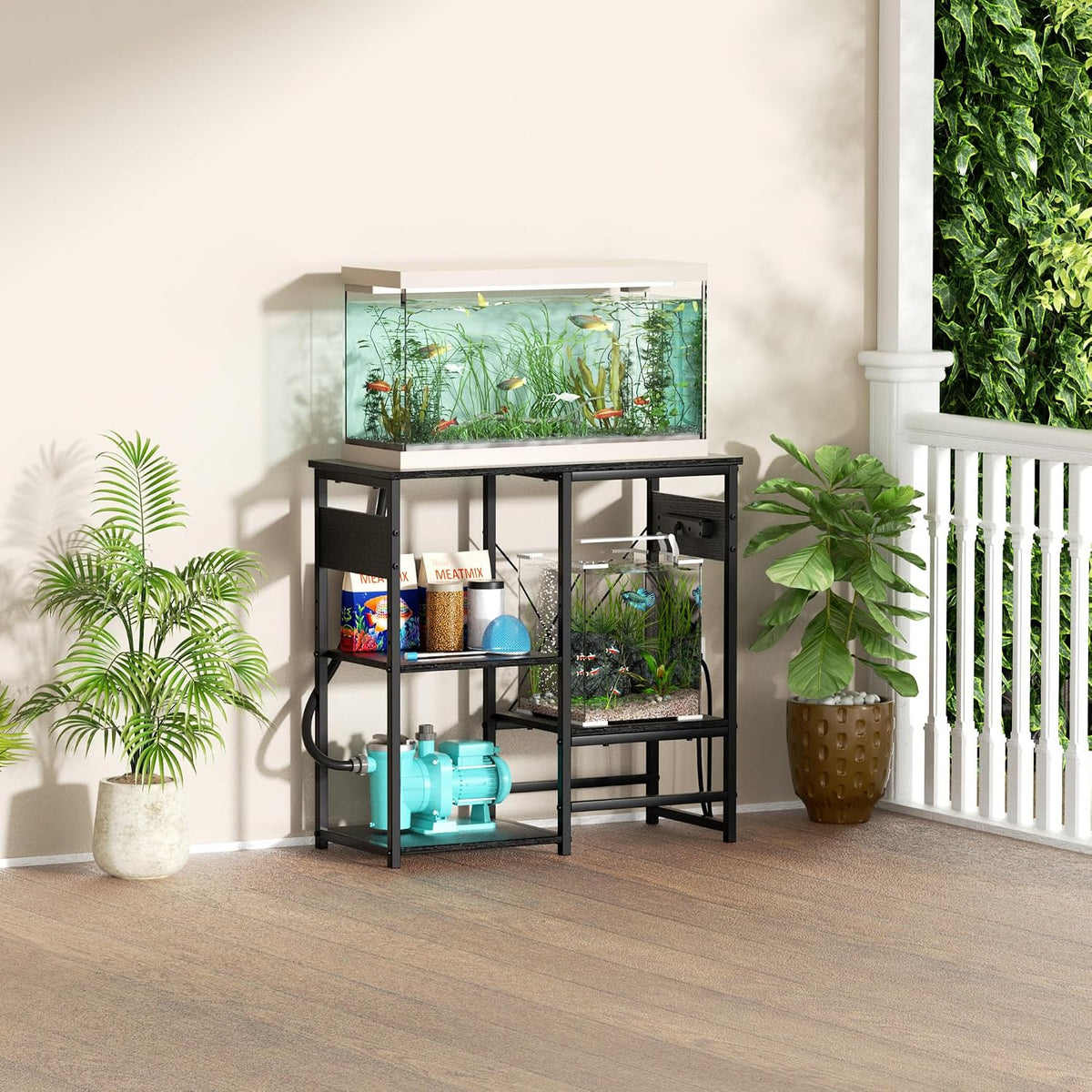 55-75 Gallon Aquarium Stand: 1000LB Capacity - 20-30 Gallon - image 4