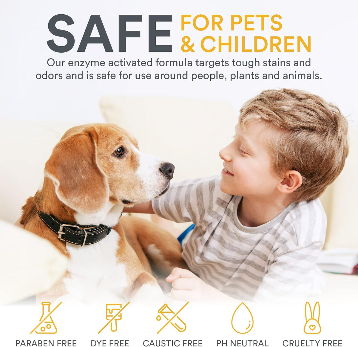 Zeiff Pet Stain and Odor Remover - Pet Stain & Odor Eliminator / 32 Fl Oz (Pack of 1) - image 4