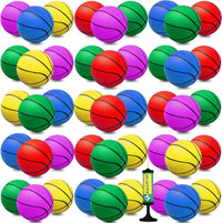 Oleitodh 42 piece colorful 5 inch mini basketball balls with air pump - view 5