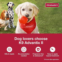 K9 Advantix II XL Dog Vet-Recommended Flea, Tick & Mosquito Treatment & Prevention | Dogs Over 55 lbs. | 4-Mo Supply