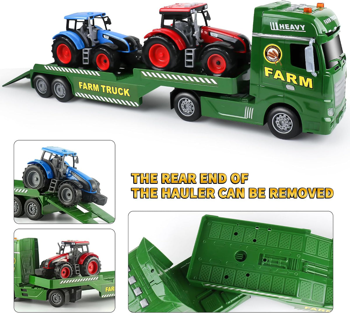 Dwi Dowellin Toddler Boy Toys for 3 4 5 6 Year Old - Farm Truck - image 2