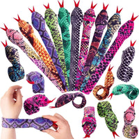 Shindel slap bracelets for kids with dinosaur, galaxy, heart and mermaid prints - view 2
