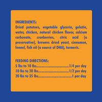 N-Bone Puppy Teething Rings, Grain-Free Chicken Flavor, 6 ct