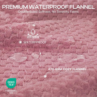 Luciphia Waterproof Blanket for Dog - Pink / M(57''x40'') - image 2