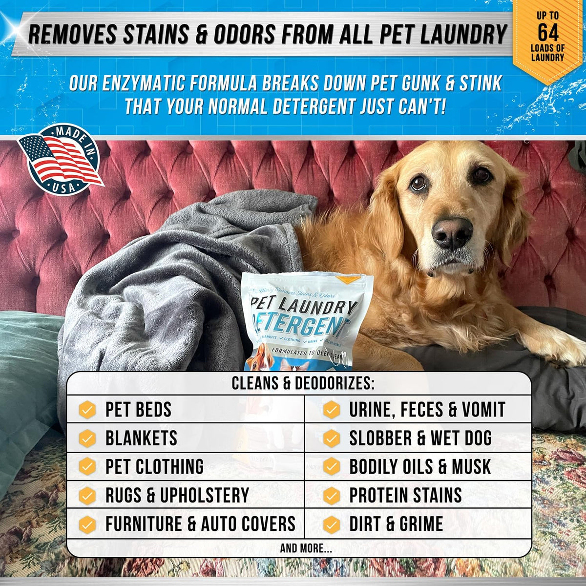 Pet Laundry Detergent Odor Remover - image 2