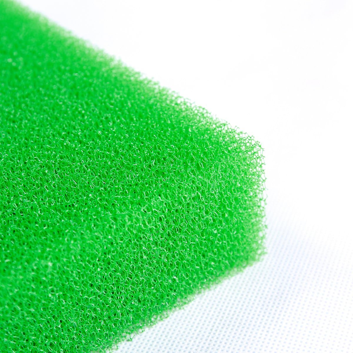 AQUANEAT Aquarium Filter Sponge Open Cell Foam Sheet Bio Sponge - 23" Lx 12.25"W x 2"H / Green - image 2