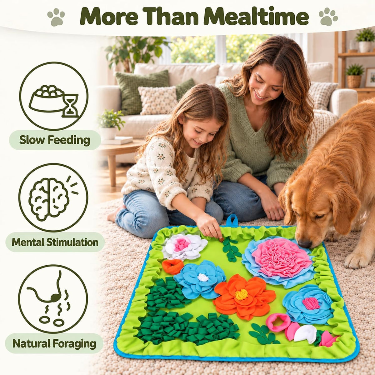 Vextronic Snuffle Mat for Dogs - Lime - image 2