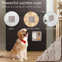 Lick Mat for Dogs Cats 2pcs 5.9" Silicone Slow Feeder – Essentials for Dogs - Beige&Grey / Large-7.9inch - image 4