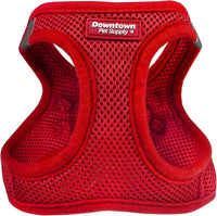 Downtown Pet Supply Step in Dog Harness for Teacup Dogs & Cats No Pull - Large / Red