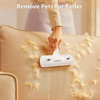 ACE2ACE Pet Hair Remover, Reusable Lint Roller for Cat and Dog Hair, White – Essentials for Cats - White - image 2