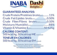 INABA Dashi Delights for Cats, Shredded Chicken with Bonito Flake Broth, 2.5 Ounce Cup, 12 Cups Total, Tuna Variety