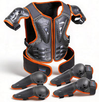 DBaoXiaoMu kids dirt bike gear armor vest suit with chest, back, knee and elbow protection - view 5